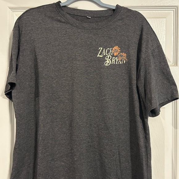 ZACH BRYAN LYRICS UNISEX TSHIRT - Picture 1 of 3